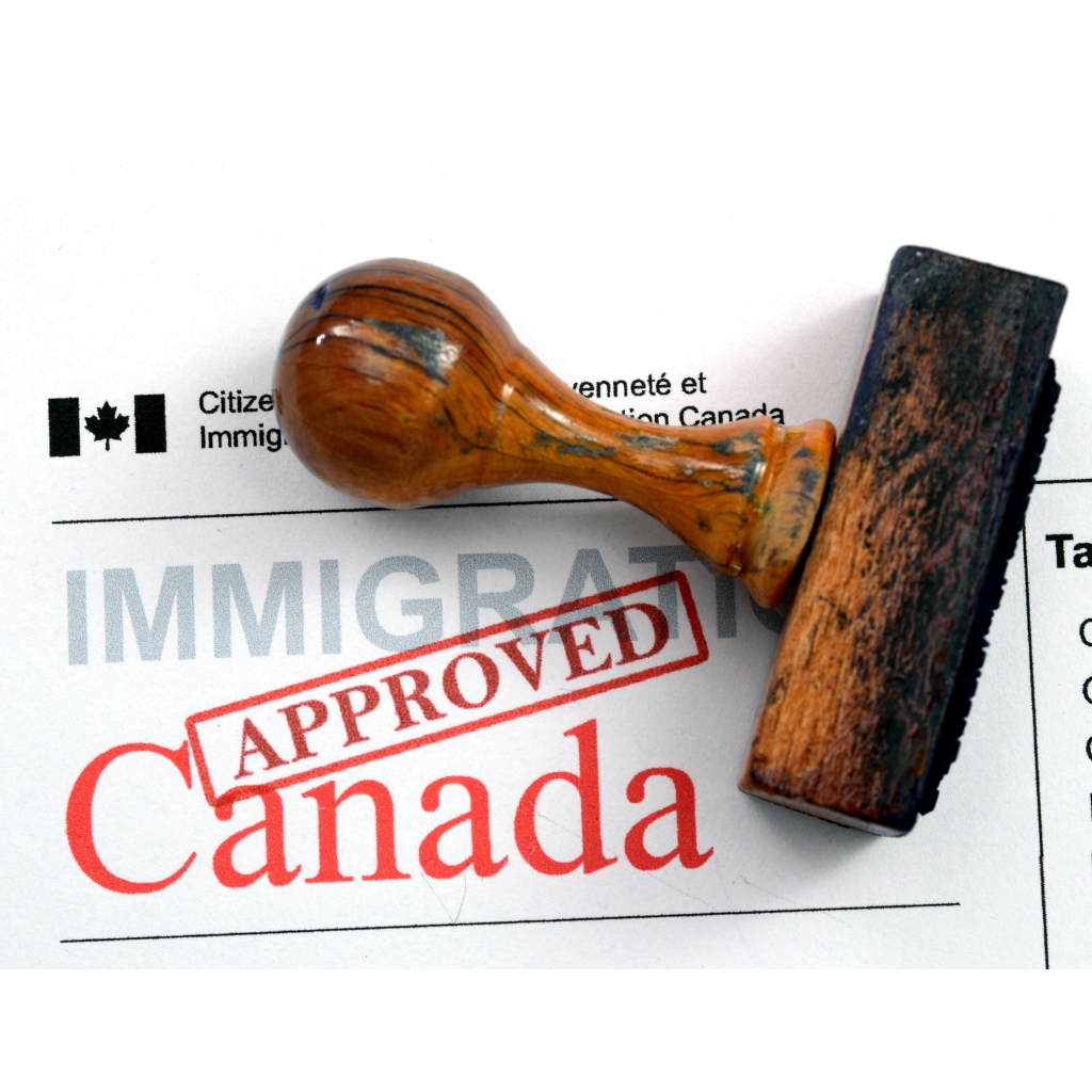 Approved Canadian immigration application
